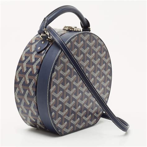 Goyard Goyardine Alto Hatbox .